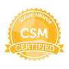 scrum alliance csm certified seal